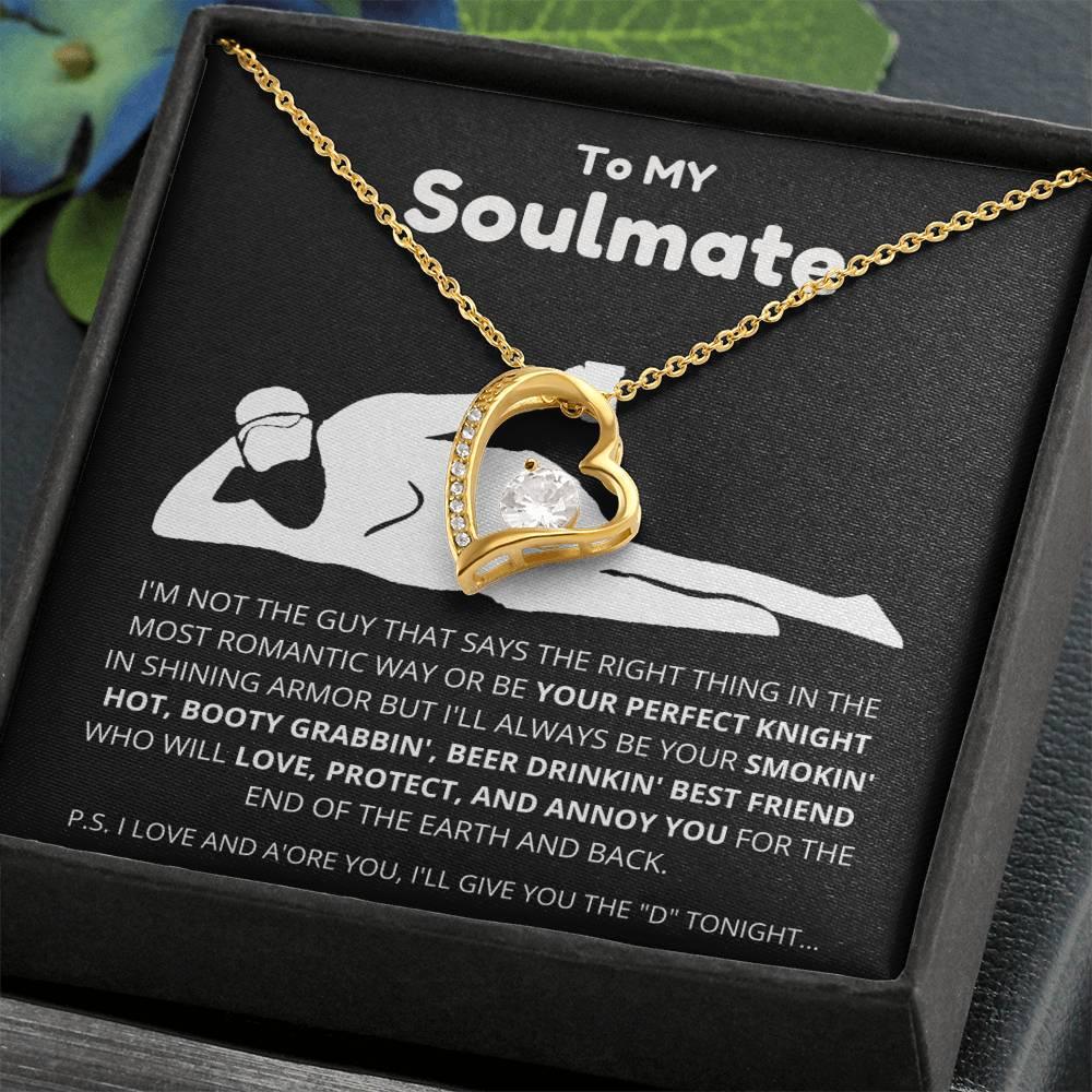 [ALMOST SOLD OUT] To My Soulmate - Premium Forever Love Necklace - Charming Family Gift