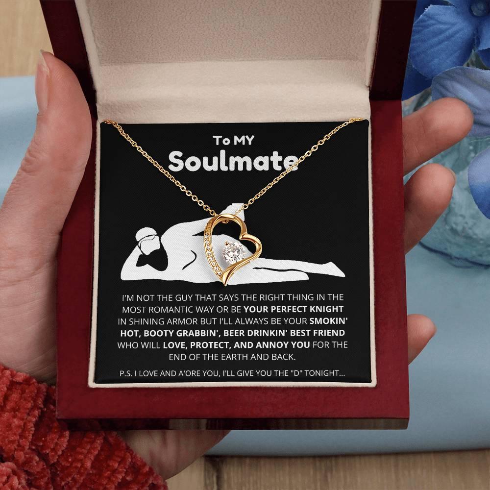 [ALMOST SOLD OUT] To My Soulmate - Premium Forever Love Necklace - Charming Family Gift