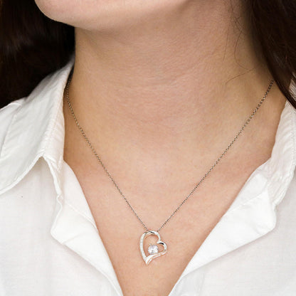 To My Stunning Soulmate-Remind You How Much I Love You-Love Knot necklace