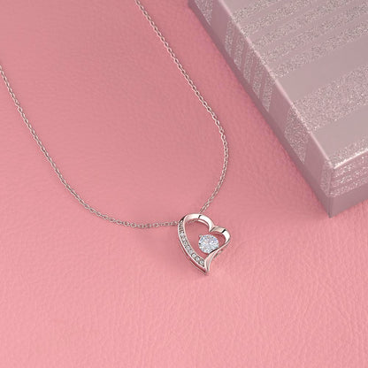 To My Stunning Soulmate-Remind You How Much I Love You-Love Knot necklace
