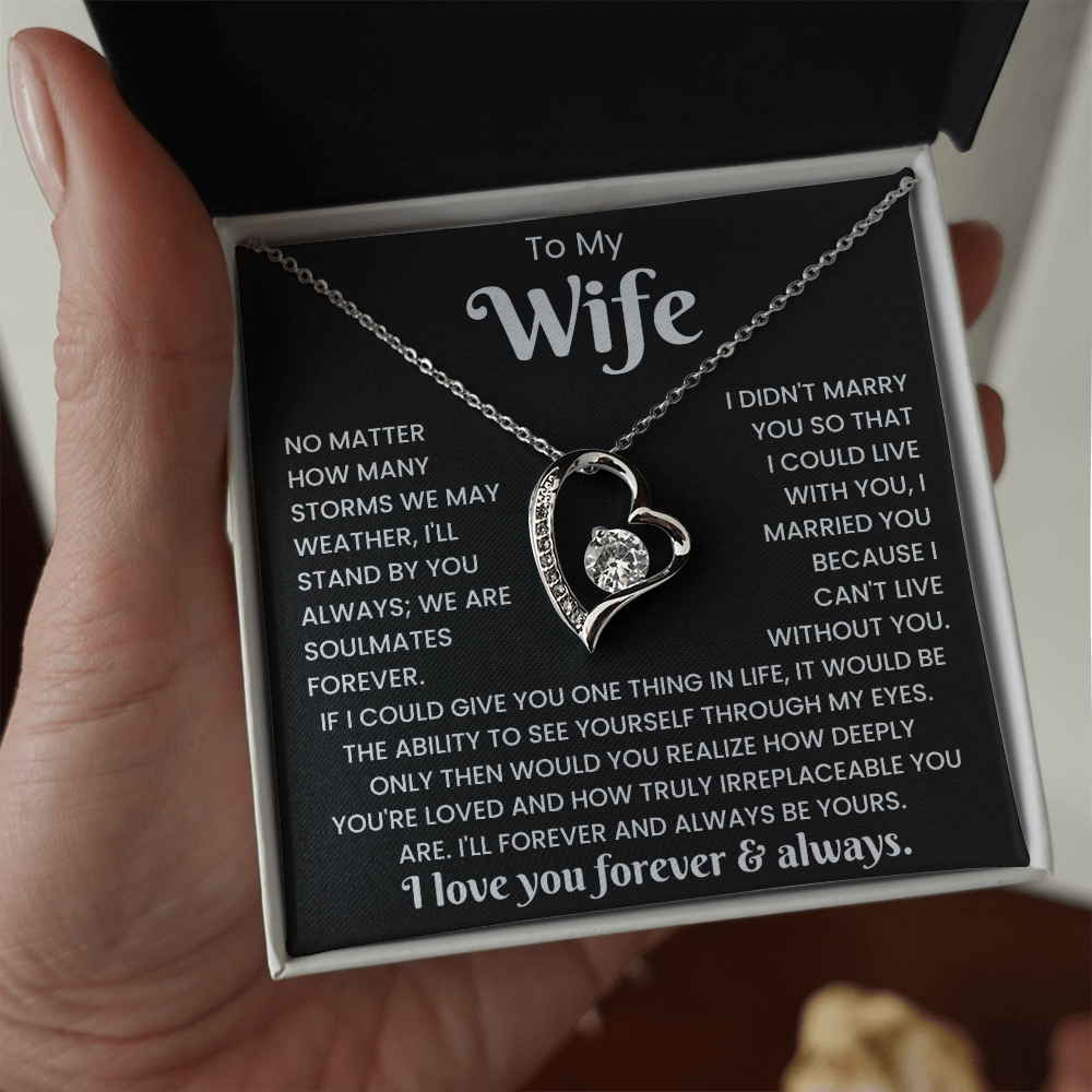 To My Wife - Forever Love Necklace Gift Set CFG1099
