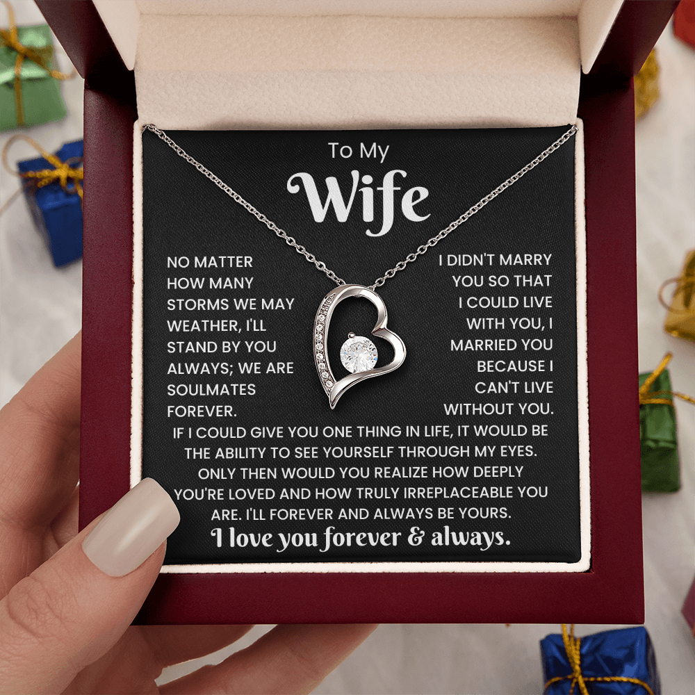 To My Wife - Forever Love Necklace Gift Set CFG1099