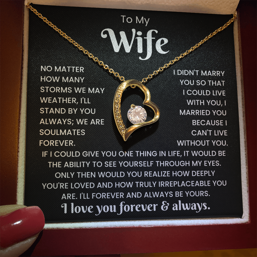 To My Wife - Forever Love Necklace Gift Set CFG1099