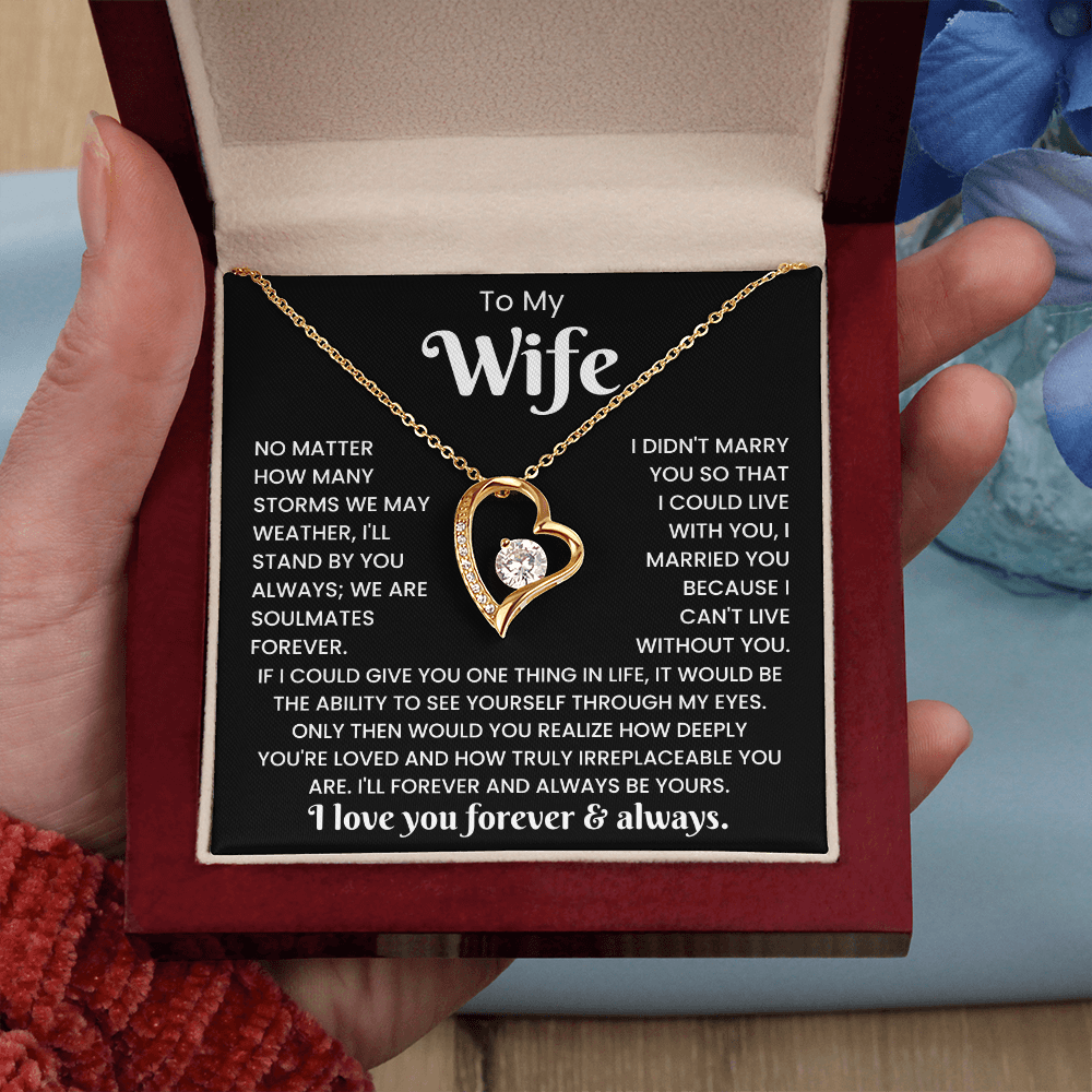 To My Wife - Forever Love Necklace Gift Set CFG1099