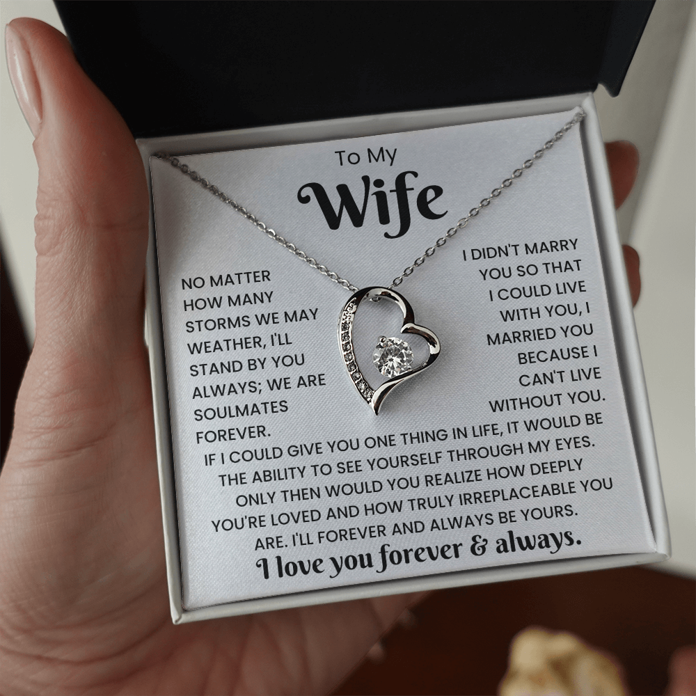 To My Wife - Forever Love Necklace Gift Set CFG1102