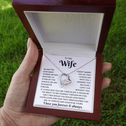 To My Wife - Forever Love Necklace Gift Set CFG1102