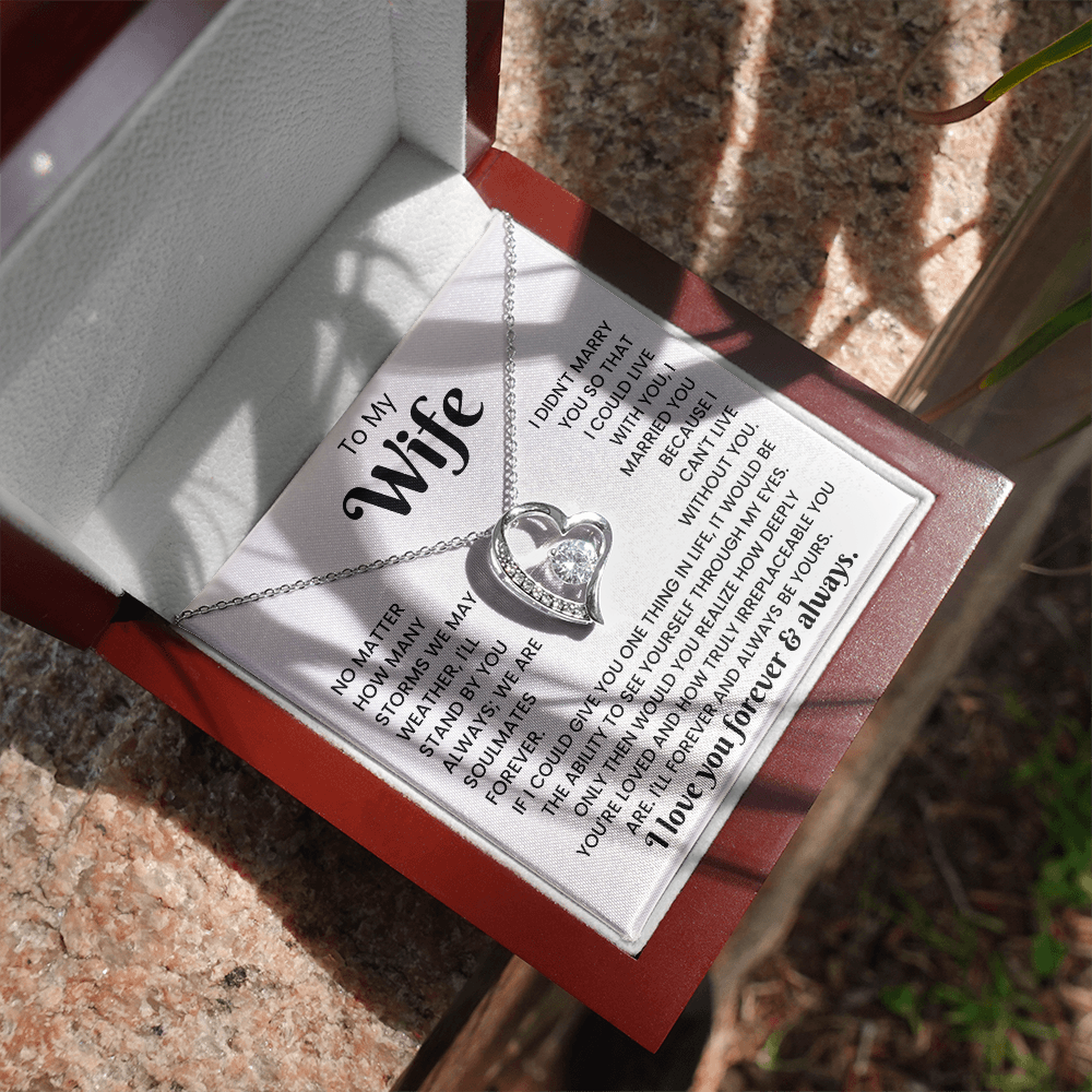 To My Wife - Forever Love Necklace Gift Set CFG1102