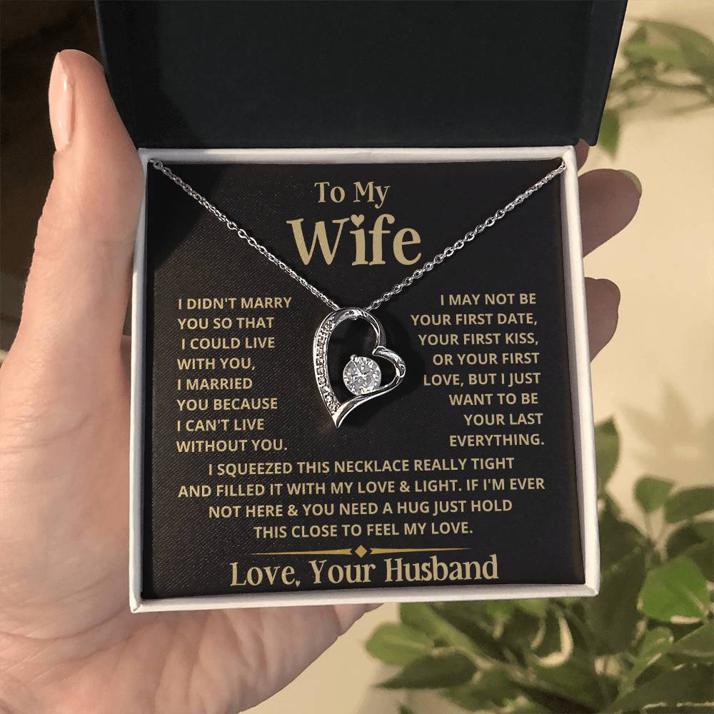 To My Wife | Heart Necklace