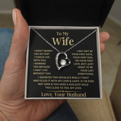 To My Wife | Heart Necklace