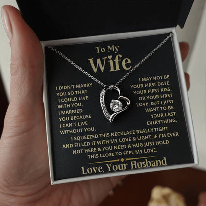 To My Wife | Heart Necklace