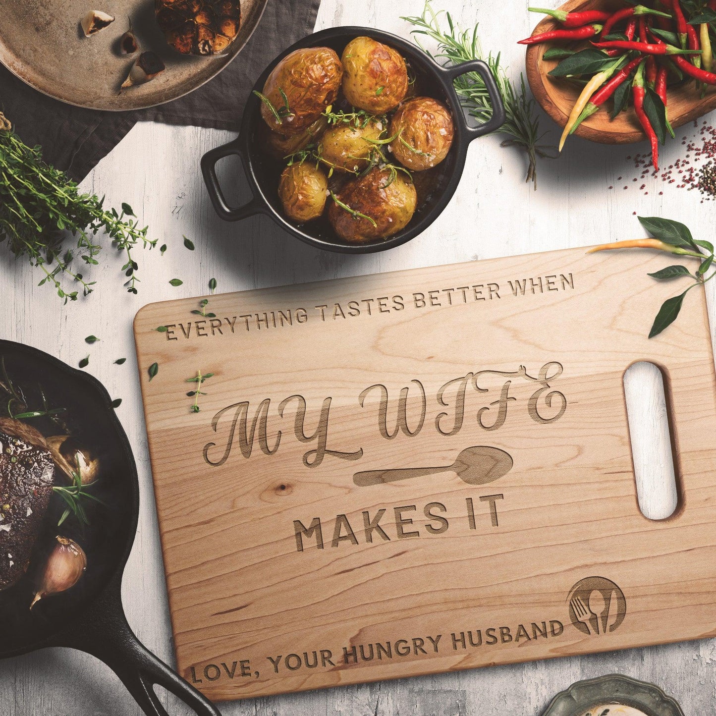 To My Wife - I Love You Always & Forever - Charming Family Gift