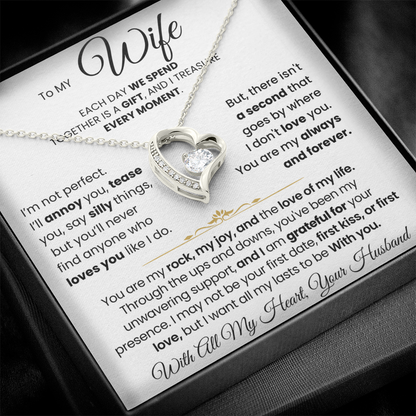 To My Wife - With All My Heart Your Husband Forever Gift Set