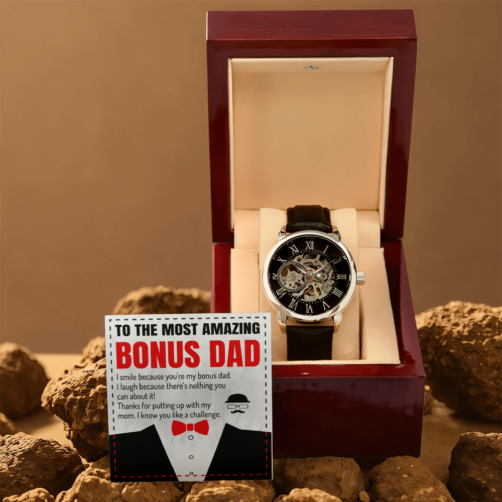 To The Most Amazing Bonus Dad - Watch Gift Set