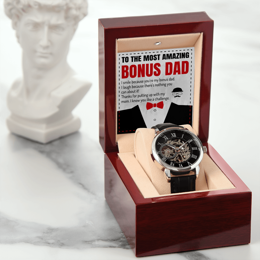 To The Most Amazing Bonus Dad - Watch Gift Set