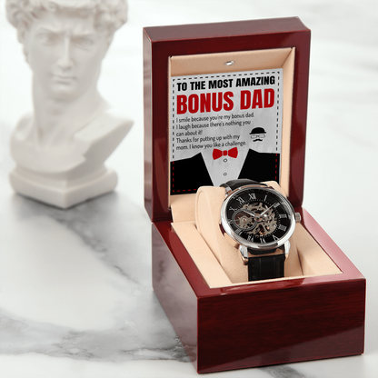 To The Most Amazing Bonus Dad - Watch Gift Set