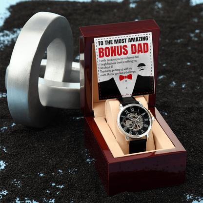 To The Most Amazing Bonus Dad - Watch Gift Set