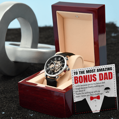 To The Most Amazing Bonus Dad - Watch Gift Set