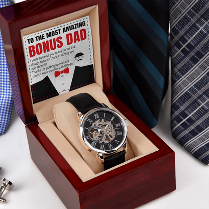 To The Most Amazing Bonus Dad - Watch Gift Set