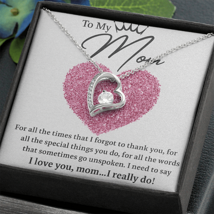 To my Mom! | Heart Pendant | Mothers Day
