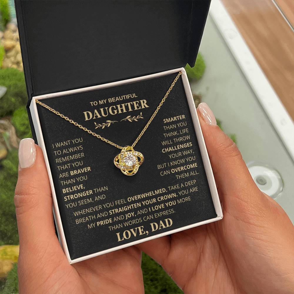 Vest Knot Necklace | My Beautiful Daughter