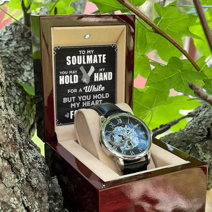 You May Hold My Hand for a while - But you Hold My Heart Forever - Charming Family Gift