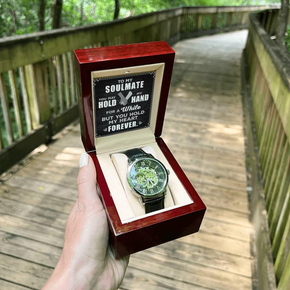 You May Hold My Hand for a while - But you Hold My Heart Forever - Charming Family Gift