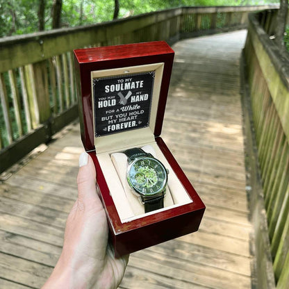 You May Hold My Hand for a while - But you Hold My Heart Forever - Charming Family Gift