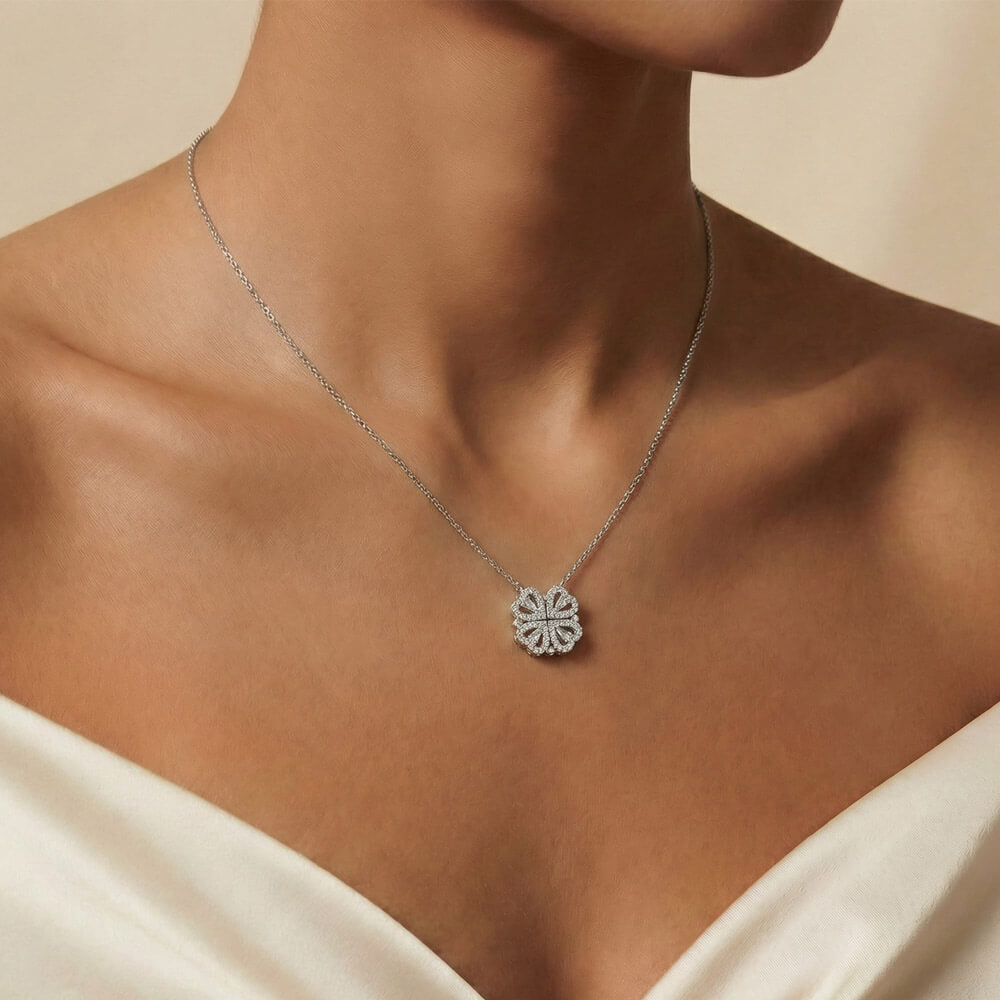 To My Wonderful Niece - Magnetic Hearts Necklace Gift Set