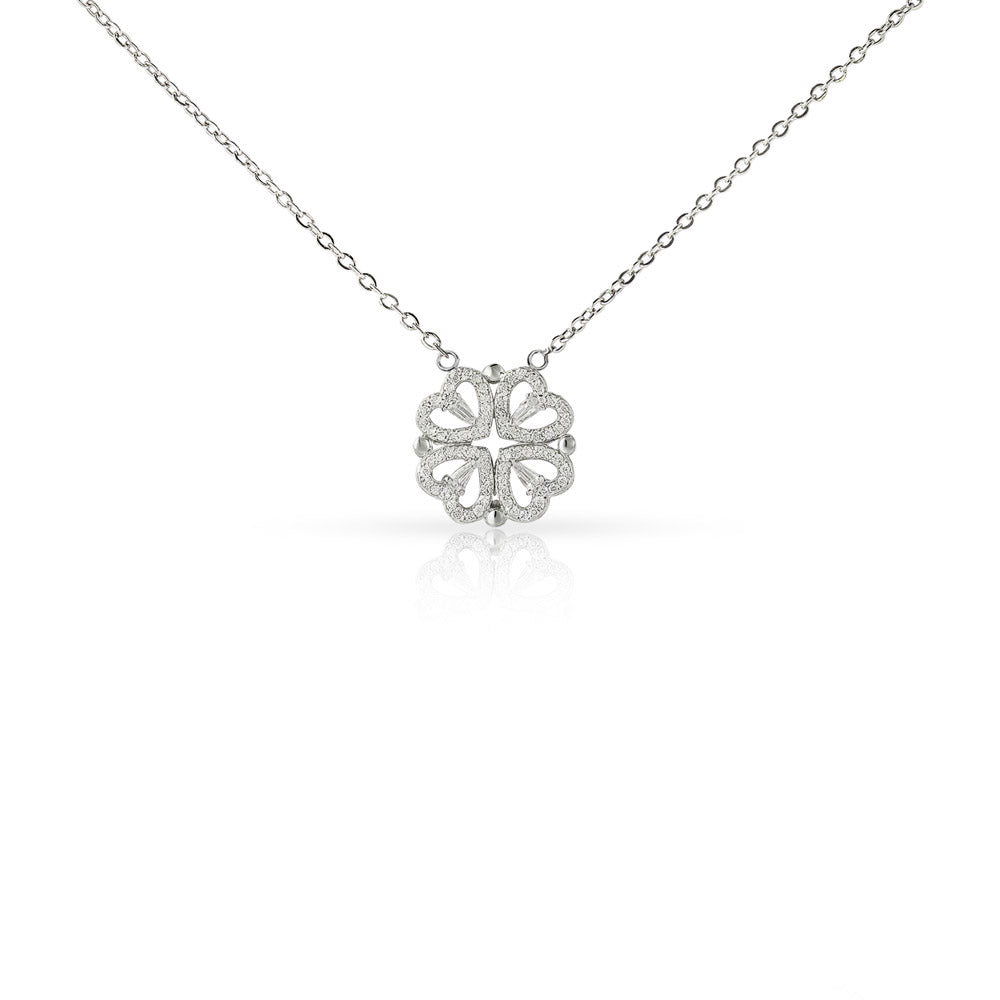 To My Wonderful Niece - Magnetic Hearts Necklace Gift Set