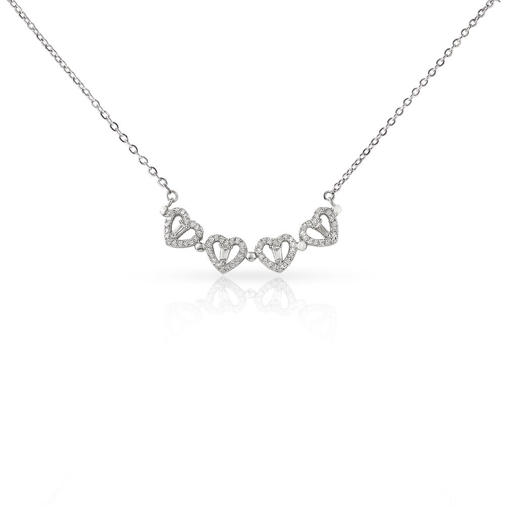 To My Wonderful Niece - Magnetic Hearts Necklace Gift Set