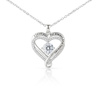 To My Wife - Heart Necklace Gift Set