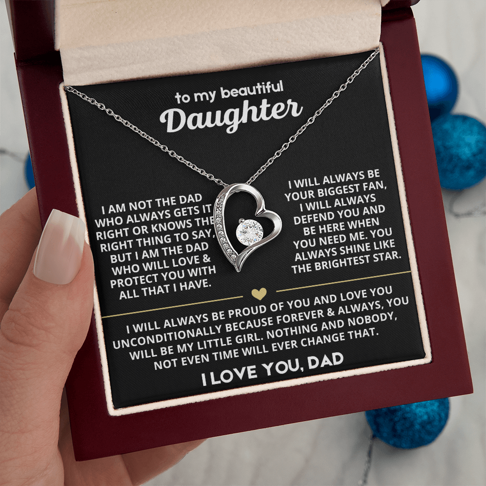 To My Daughter - Love Dad - Biggest Fan