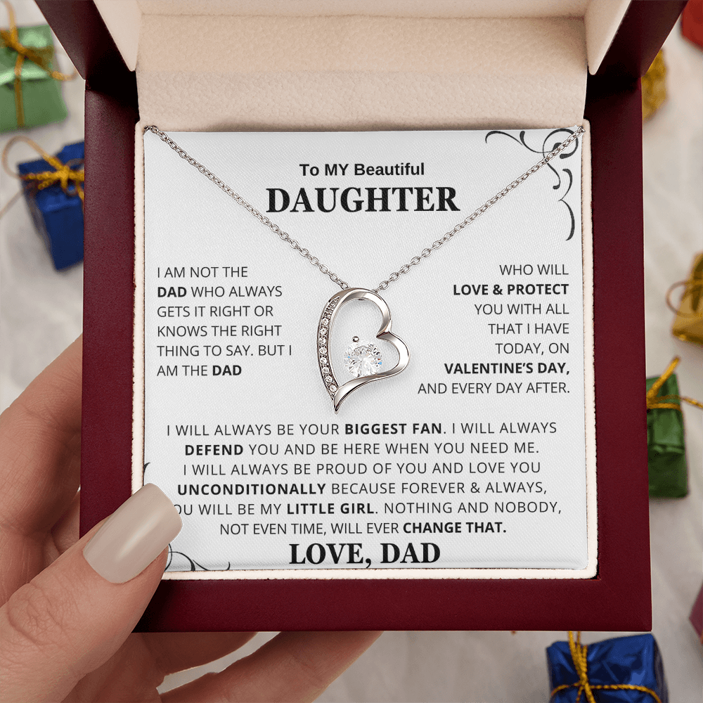 To My Daughter – Love You Forever Necklace Gift Set CFG559