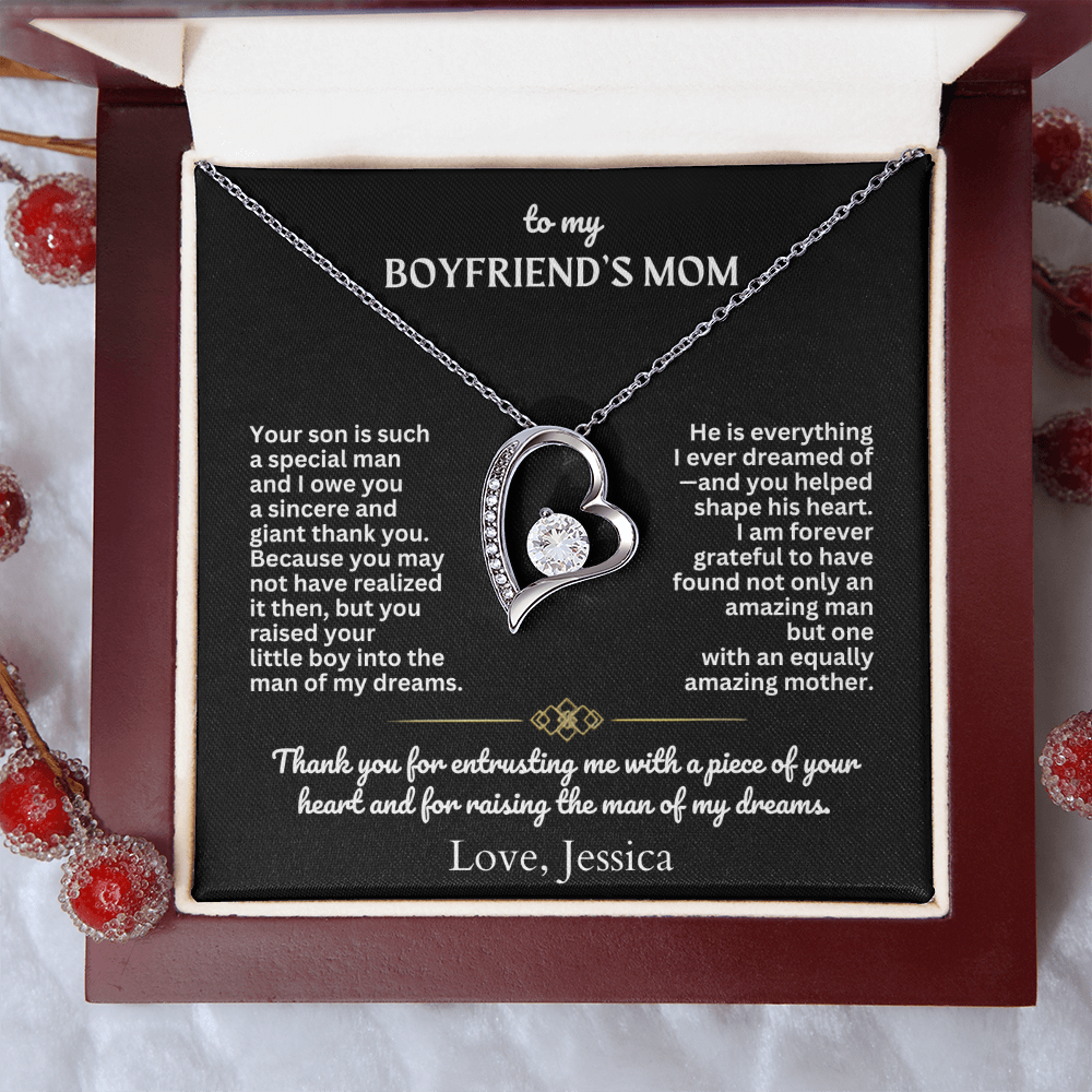 To My Boyfriend's Mom - Forever Love Gift Set