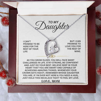 To My Daughter - Love, Mom - Beautiful Forever Love Gift Set