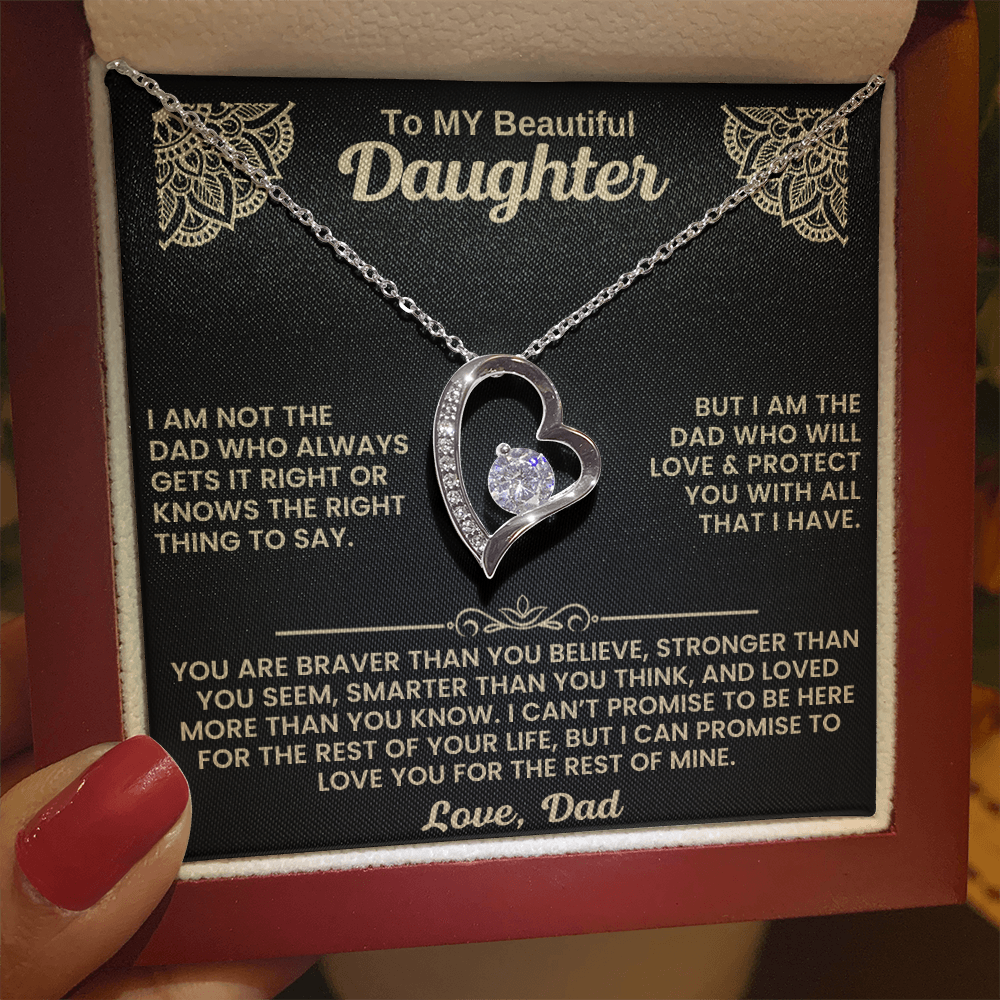 To My Daughter – A Heart of Love from Dad