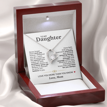 To My Daughter - Mom - Love You More Than You Know - Gift Set - CGS604M