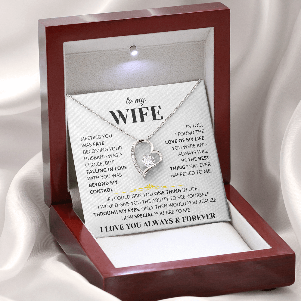 To My Wife - I Love You Always & Forever - Gift Set