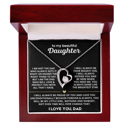 To My Daughter - Love Dad - Biggest Fan
