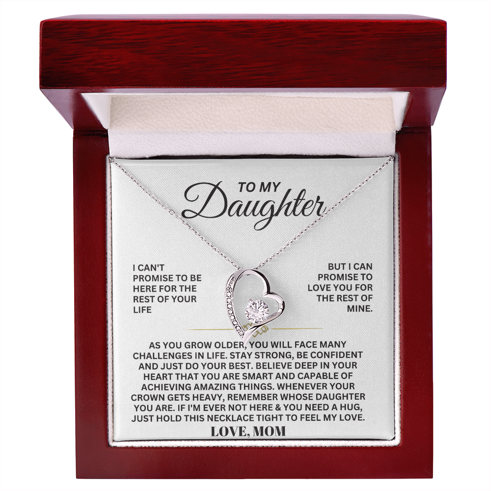 To My Daughter - Love, Mom - Beautiful Forever Love Gift Set