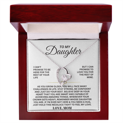 To My Daughter - Love, Mom - Beautiful Forever Love Gift Set