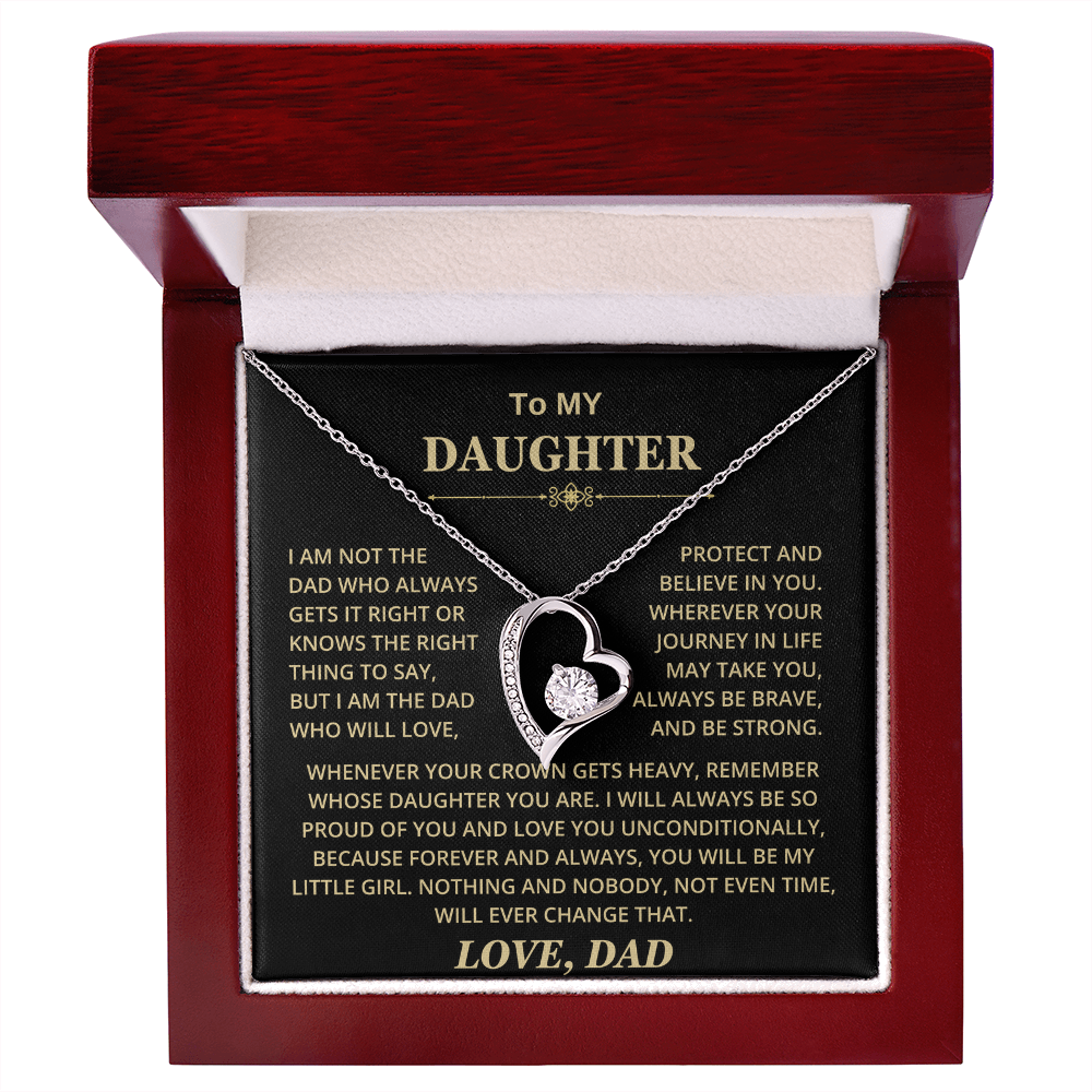 Daughter Gift From Dad, "I am Not The Dad Who Always Gets it Right"