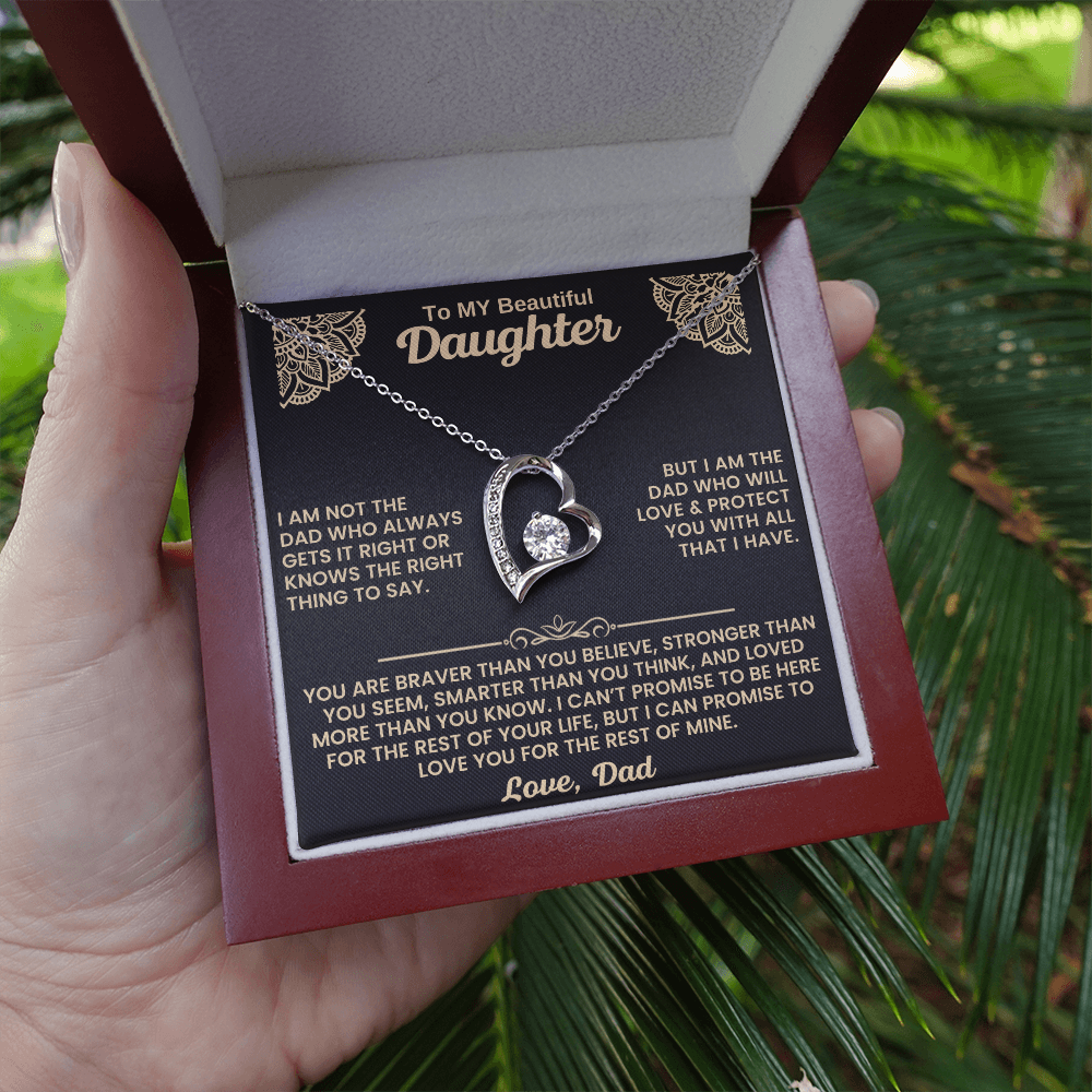 To My Daughter – A Heart of Love from Dad
