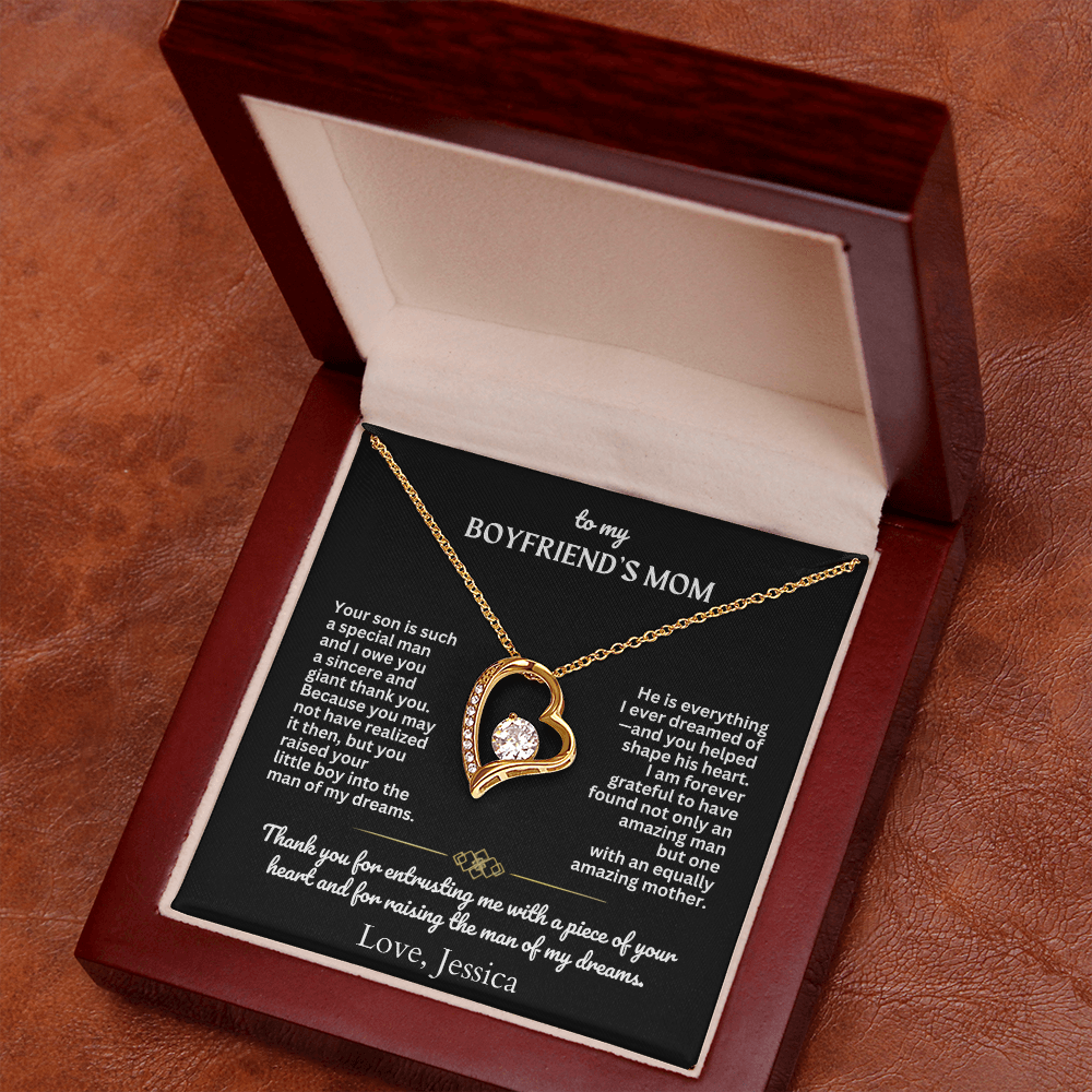 To My Boyfriend's Mom - Forever Love Gift Set