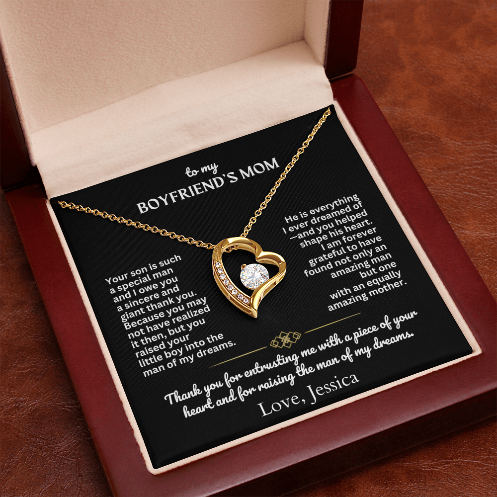 To My Boyfriend's Mom - Forever Love Gift Set