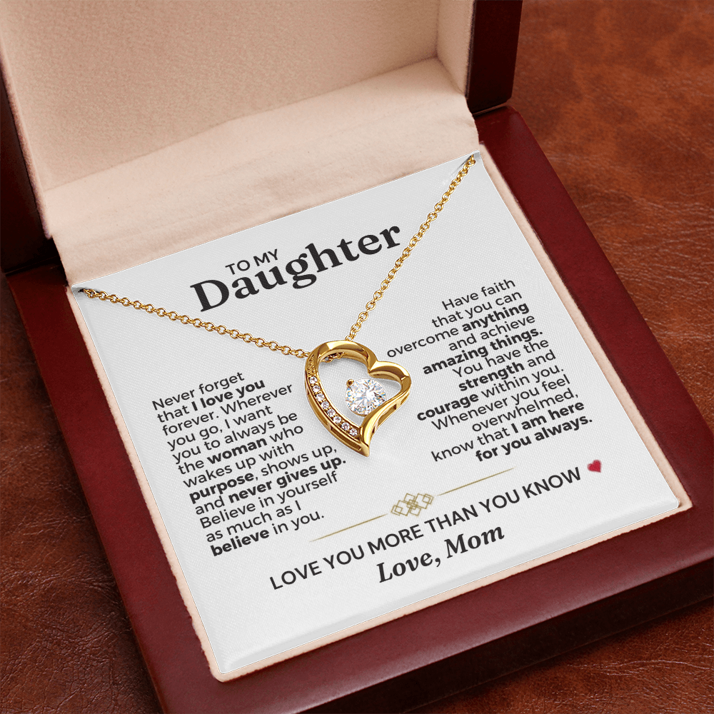 To My Daughter - Mom - Love You More Than You Know - Gift Set - CGS604M