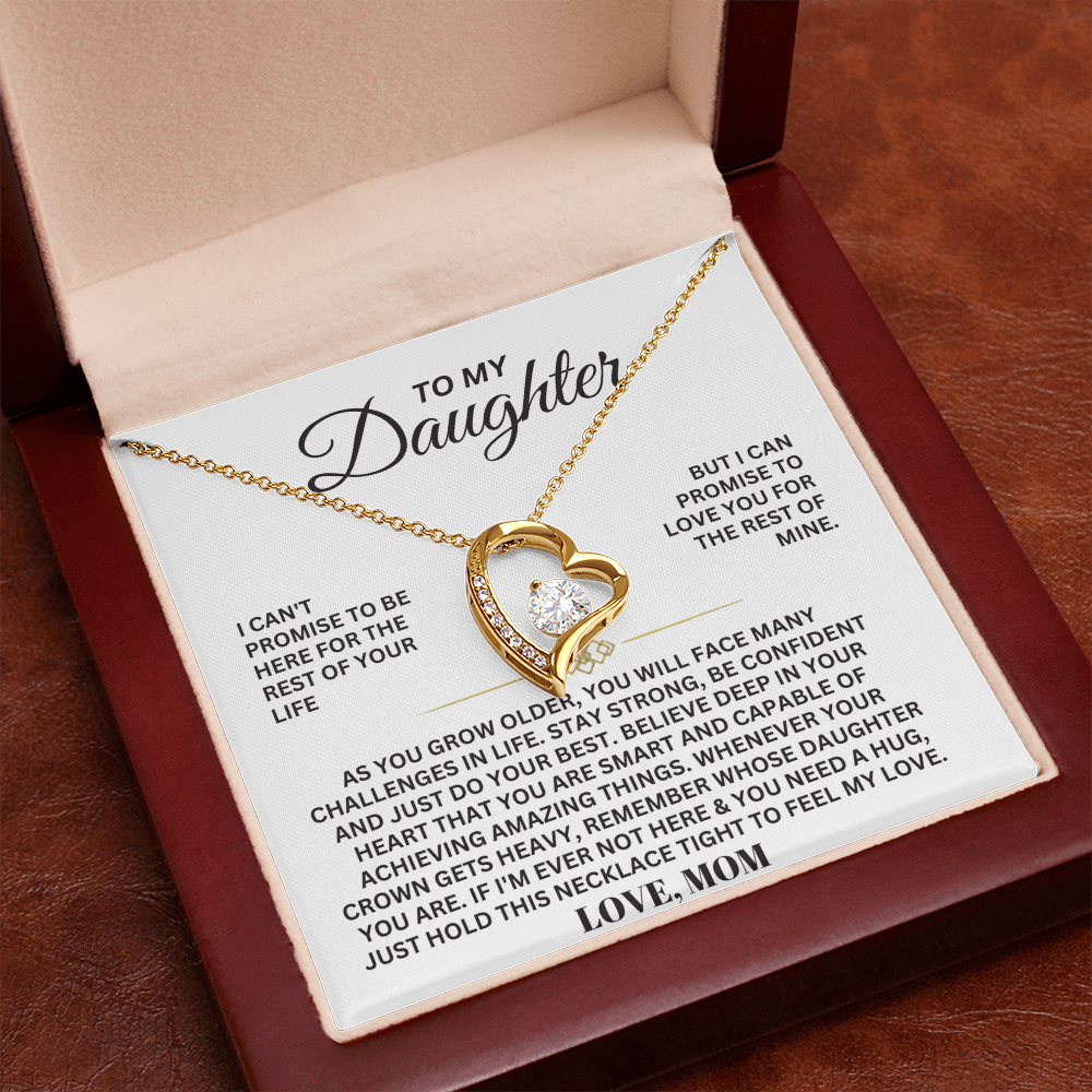To My Daughter - Love, Mom - Beautiful Forever Love Gift Set