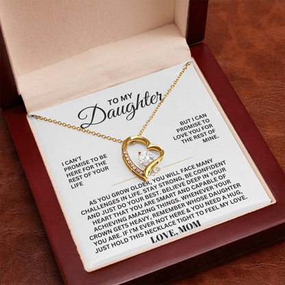 To My Daughter - Love, Mom - Beautiful Forever Love Gift Set