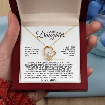 To My Daughter - Love, Mom - Beautiful Forever Love Gift Set