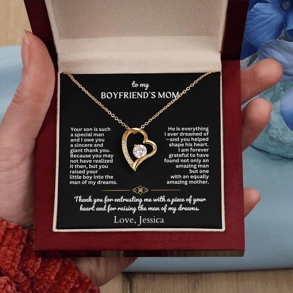 To My Boyfriend's Mom - Forever Love Gift Set